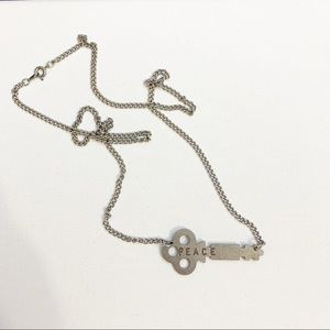 Giving Key Necklace | Peace